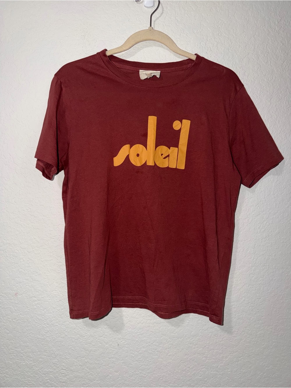 Sezane Maddy Nye Logo Short Sleeve T-Shirt